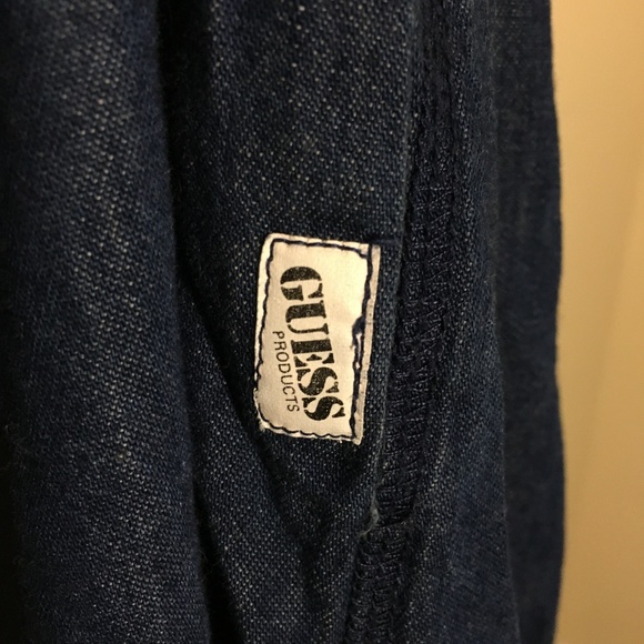 //vintage guess denim skirt// - Picture 2 of 4